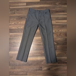 vintage Made-In-Canada Wrangler pleated work/dress pants